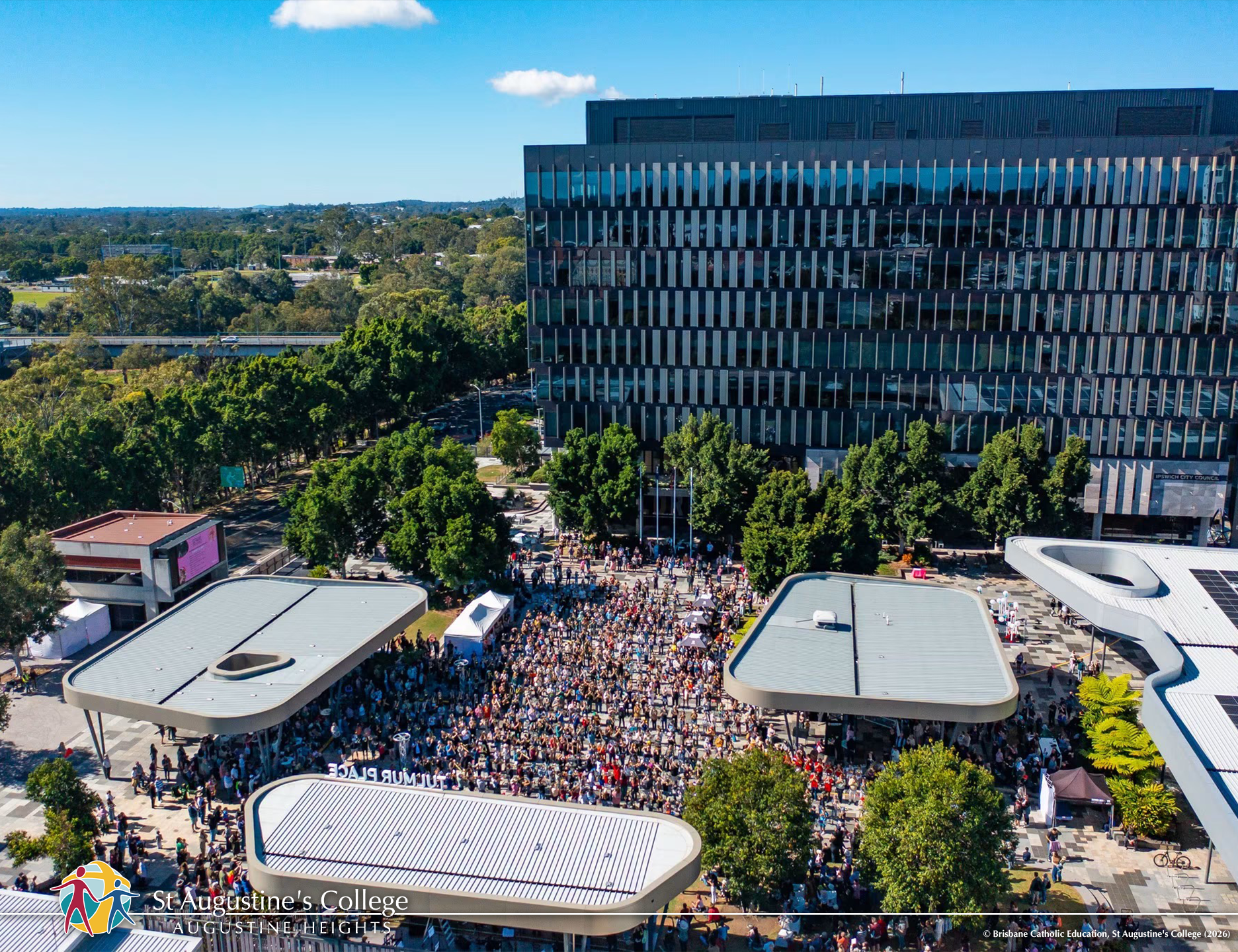 View overlooking Nicholas Street Precinct